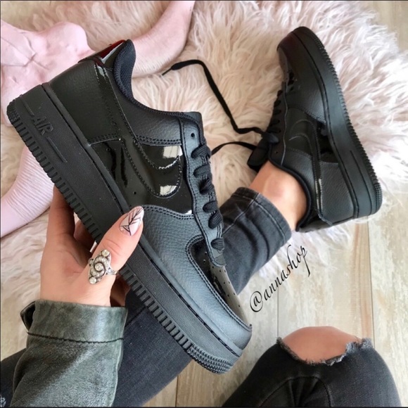Nike Shoes - NWT Nike Air Force 1 Triple Black